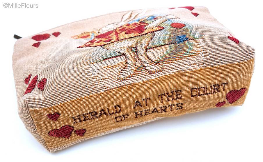 Heart Rabbit Make-up Bags Alice in Wonderland - Mille Fleurs Tapestries