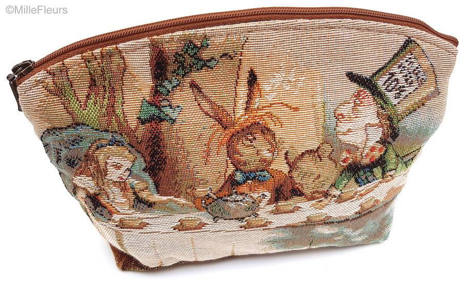 Het Theekransje Make-up Tasjes Alice in Wonderland - Mille Fleurs Tapestries