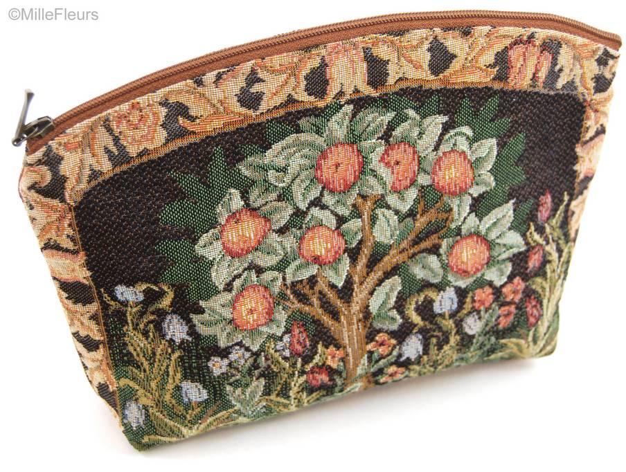 Orange Tree (William Morris) Make-up Bags Medieval and William Morris - Mille Fleurs Tapestries