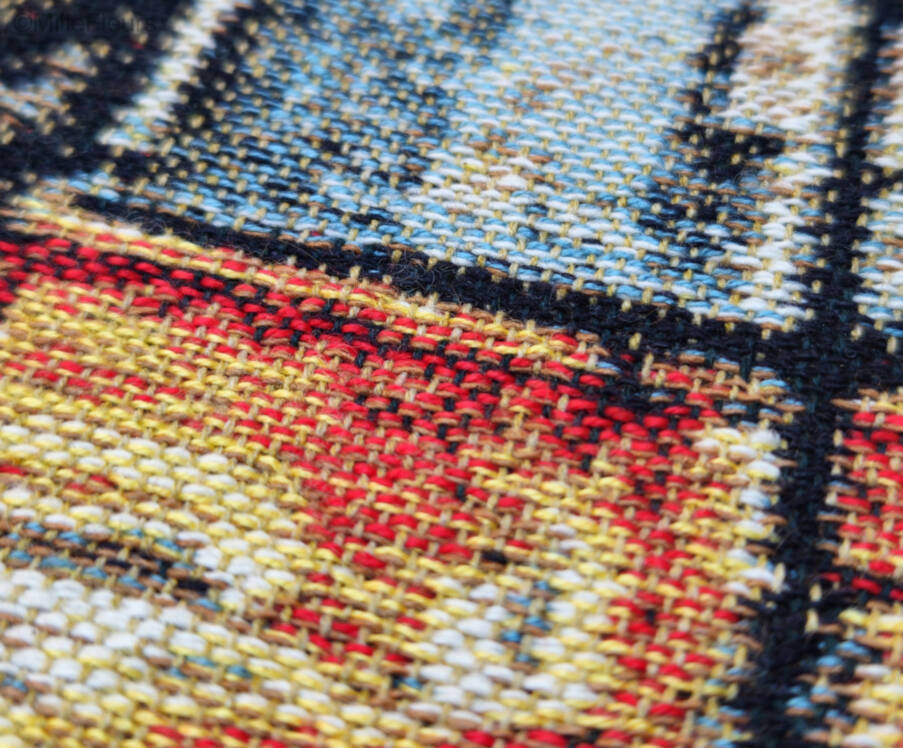 Echoes of the Metropolis Wandtapijten Hedendaagse Kunstwerken - Mille Fleurs Tapestries