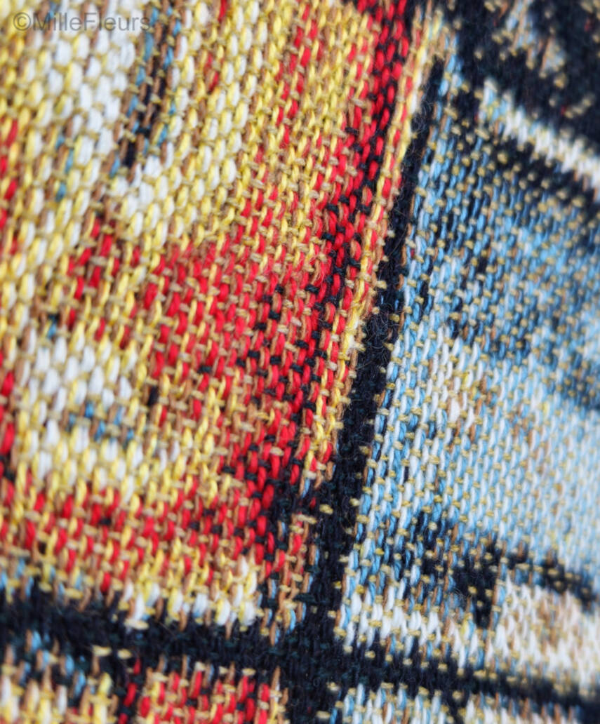 Echoes of the Metropolis Wandtapijten Hedendaagse Kunstwerken - Mille Fleurs Tapestries