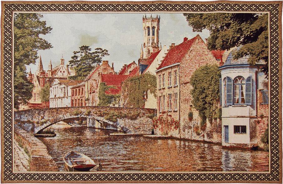 Groenerei in Bruges Wall tapestries City of Bruges - Mille Fleurs Tapestries