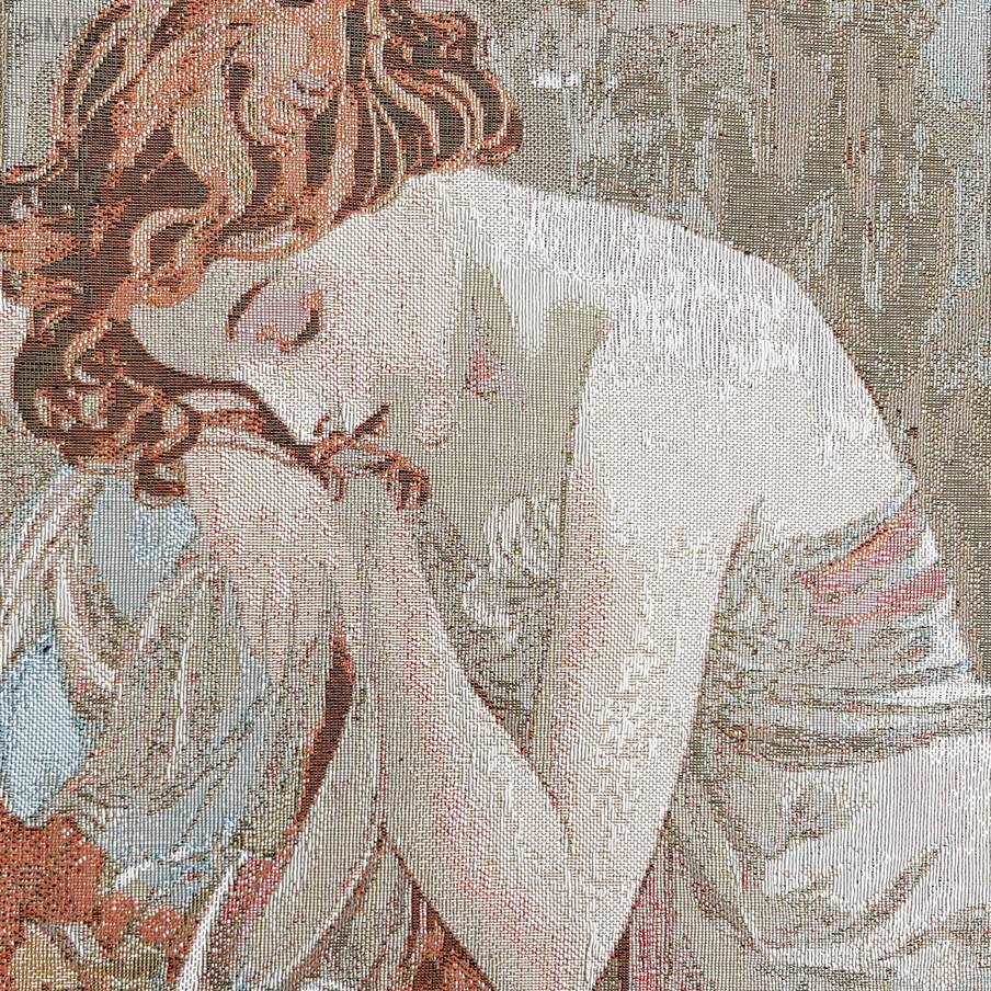 Night's Rest (Mucha) Wall tapestries Alphonse Mucha - Mille Fleurs Tapestries