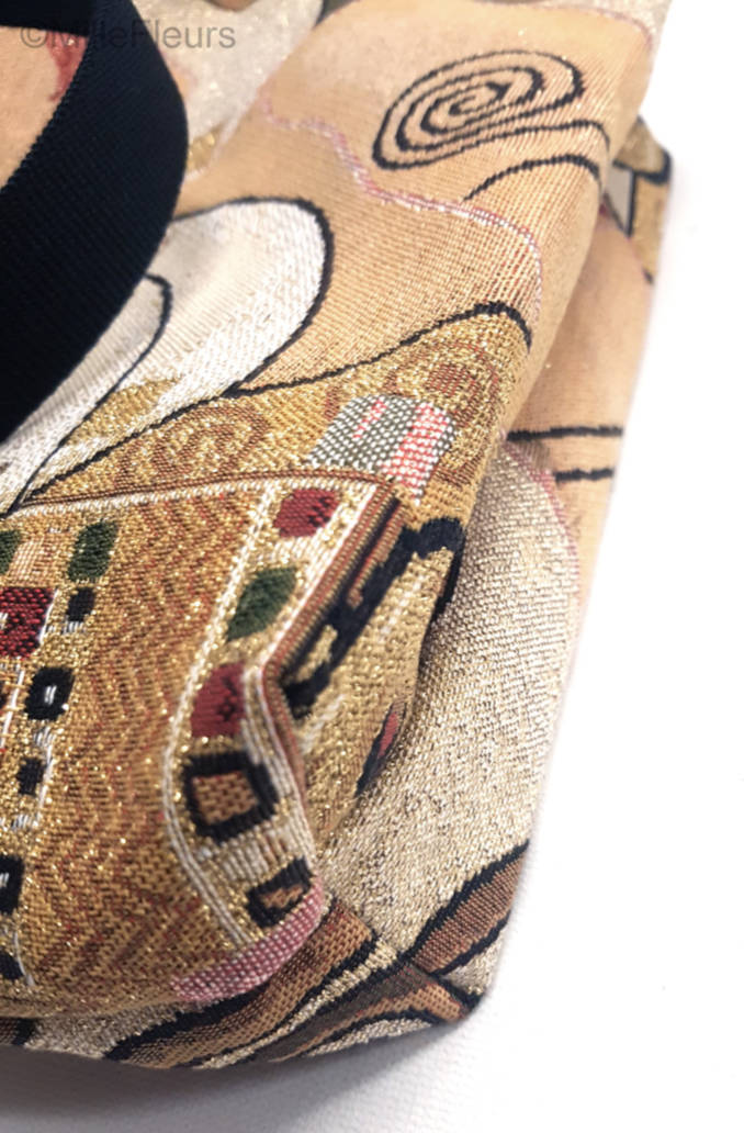 De Verwachting (Gustav Klimt) Shoppers Gustav Klimt - Mille Fleurs Tapestries
