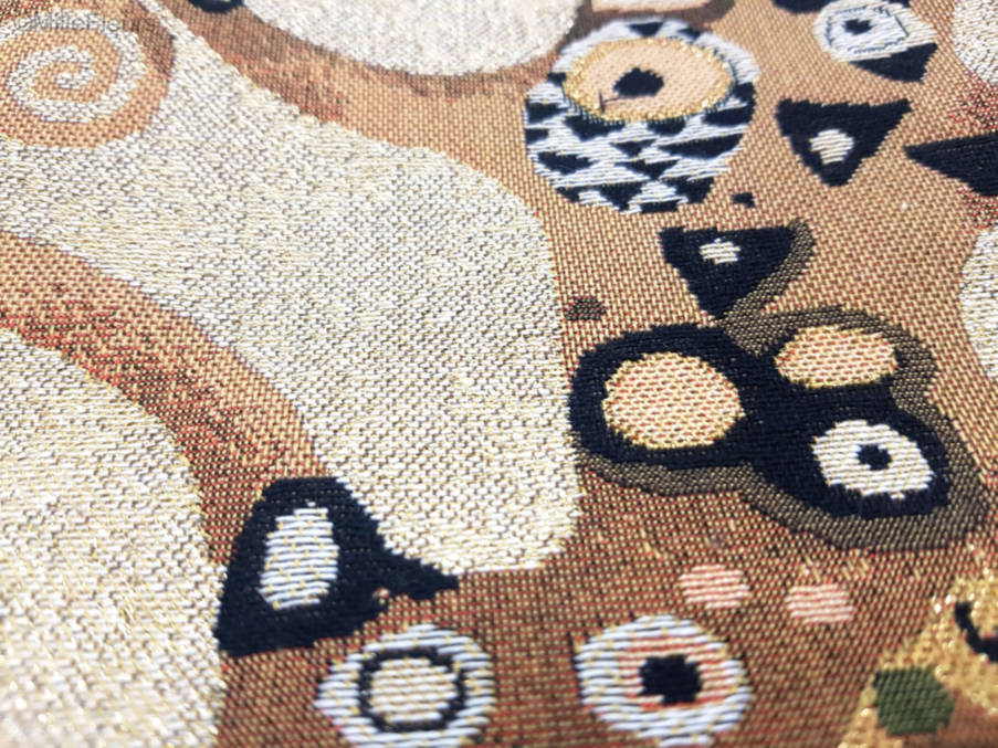 Levensboom (Gustav Klimt) Shoppers Gustav Klimt - Mille Fleurs Tapestries