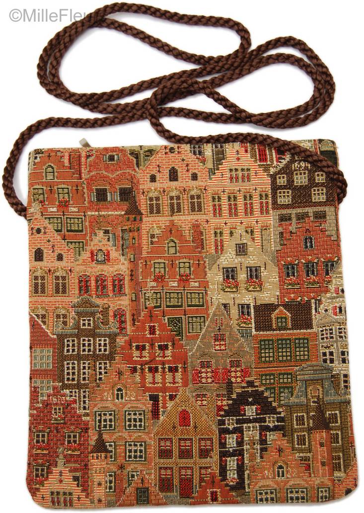Bruges Houses Bags & purses Evening Bags Frida - Mille Fleurs Tapestries