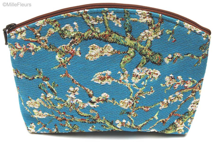 Almond (Van Gogh) Make-up Bags Masterpieces - Mille Fleurs Tapestries