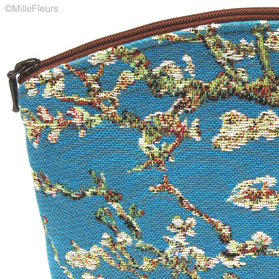Almendra (Van Gogh) Bolsas de Maquillaje Obras Maestras - Mille Fleurs Tapestries