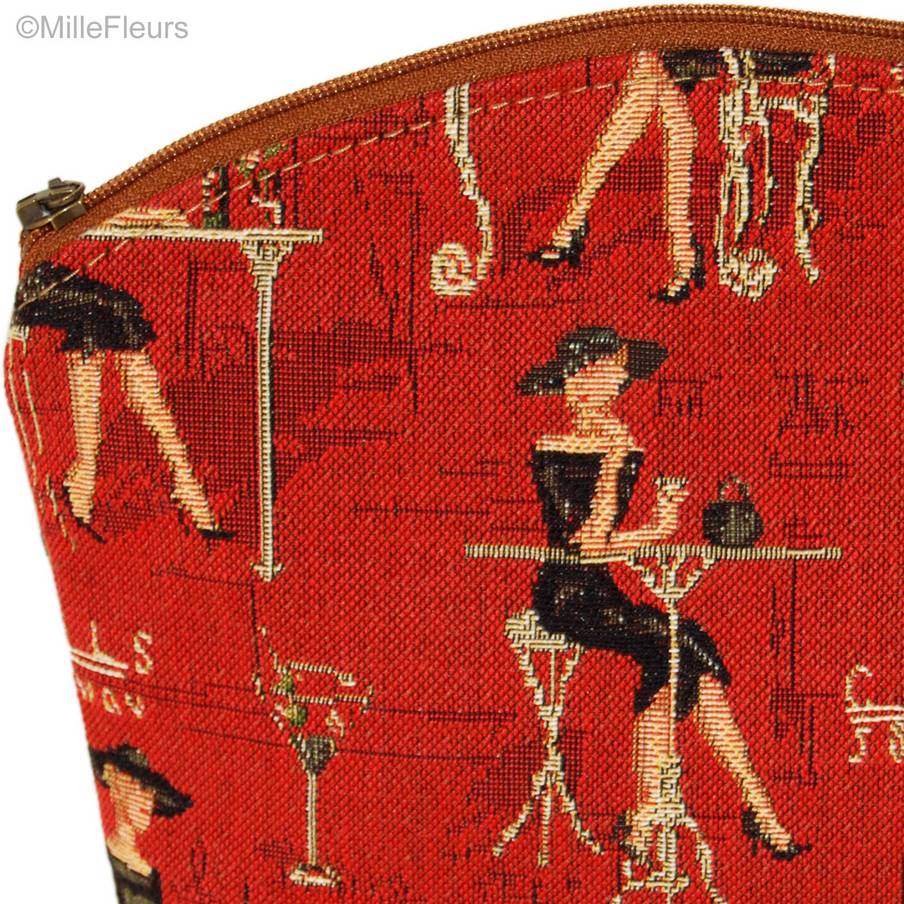 Parijs Bistro Make-up Tasjes Diversen - Mille Fleurs Tapestries
