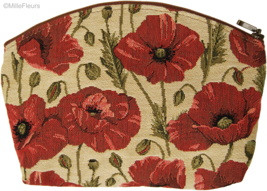 Poppies Make-up Bags Poppies - Mille Fleurs Tapestries