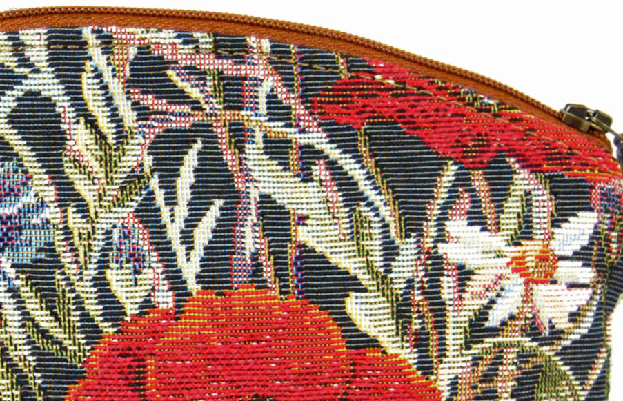 Prairie de Pavots Sacs de Maquillage Coquelicots - Mille Fleurs Tapestries