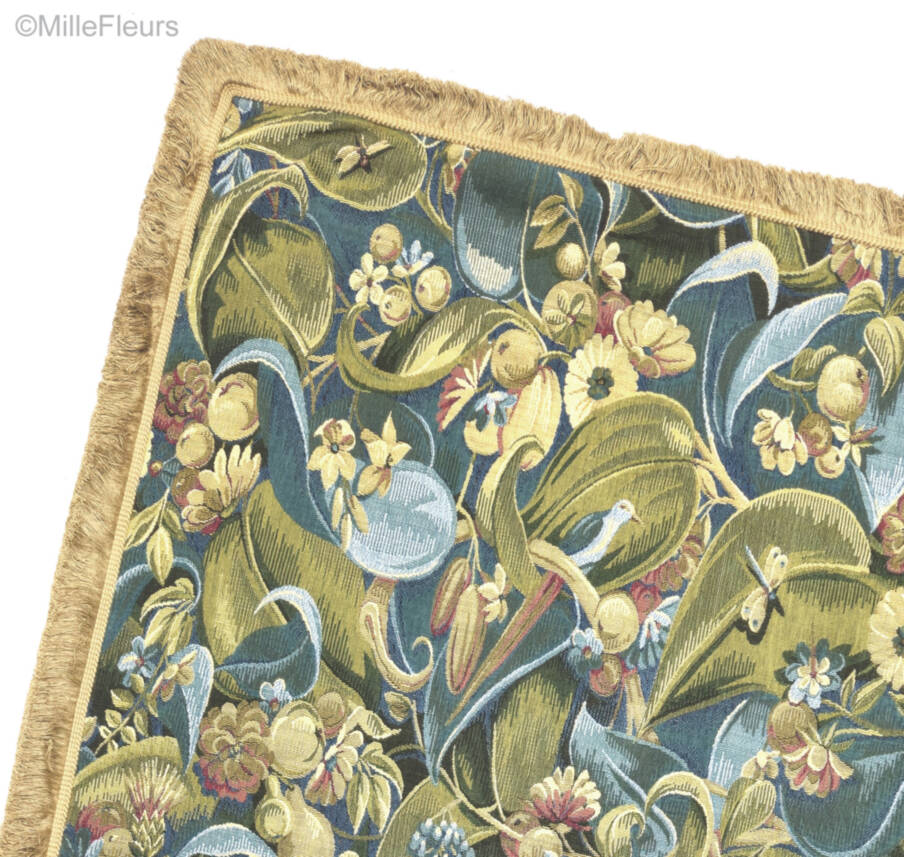 Verdure Throws & Plaids William Morris and Co - Mille Fleurs Tapestries