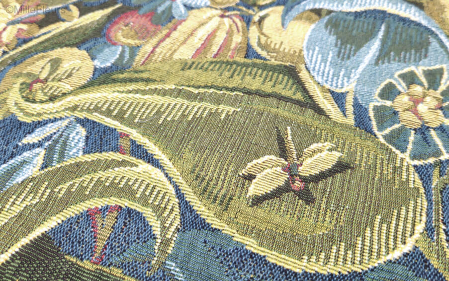 Verdure Throws & Plaids William Morris and Co - Mille Fleurs Tapestries