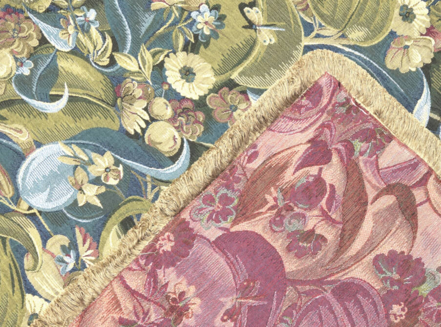 Verdure Throws & Plaids William Morris and Co - Mille Fleurs Tapestries