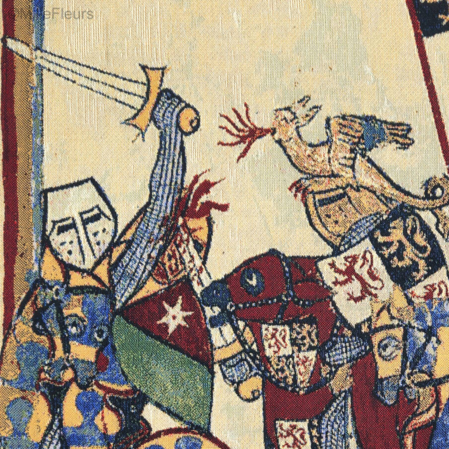 Herzog Johann von Brabant Wall tapestries Codex Manesse - Mille Fleurs Tapestries