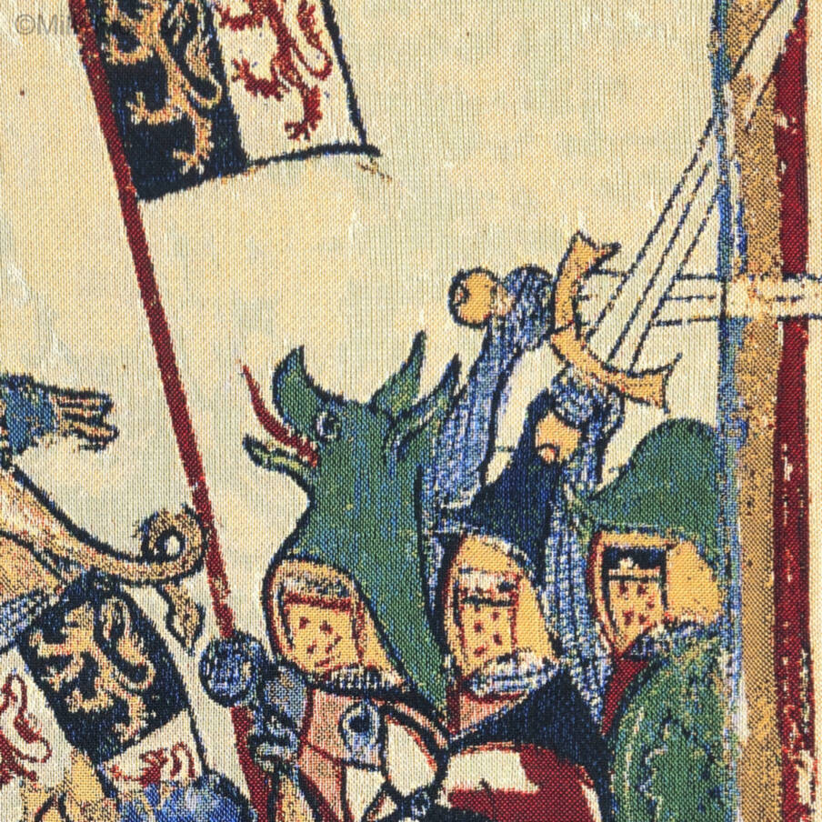 Herzog Johann von Brabant Wall tapestries Codex Manesse - Mille Fleurs Tapestries