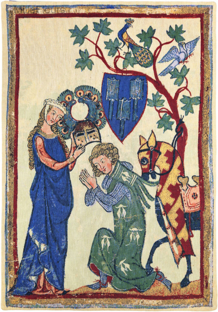 Der Schenk von Limpurg Wandtapijten Codex Manesse - Mille Fleurs Tapestries