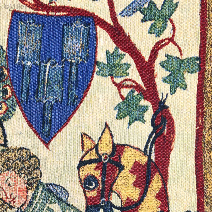 Der Schenk von Limpurg Wandtapijten Codex Manesse - Mille Fleurs Tapestries