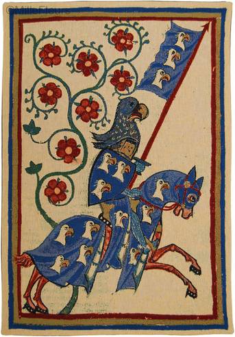 Motiv aus Codex Manesse Herr Alram Von Gresten 14. Jahrhundert