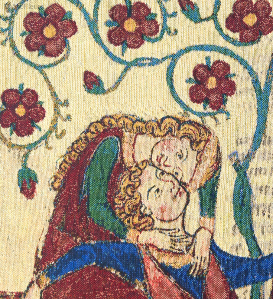 Konrad von Altstetten Wandtapijten Codex Manesse - Mille Fleurs Tapestries