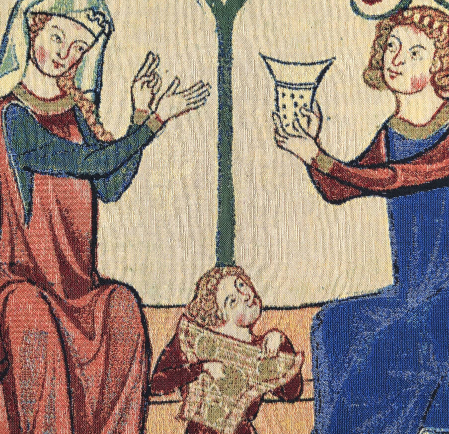 Von Buchheim Tapisseries murales Codex Manesse - Mille Fleurs Tapestries