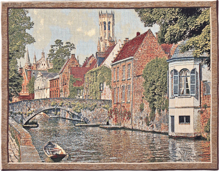 Groenerei in Bruges Wall tapestries Bruges and Flanders - Mille Fleurs Tapestries