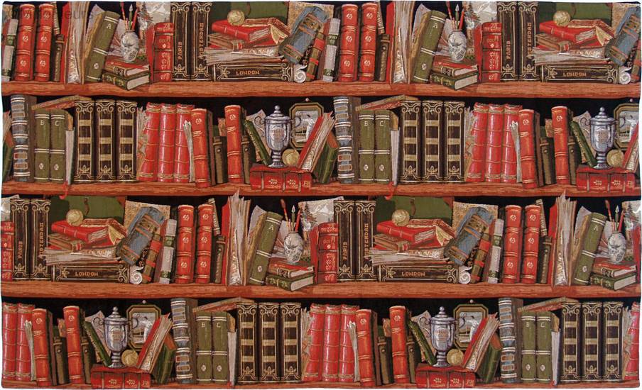 Bookshelf Wall tapestries Bookshelves - Mille Fleurs Tapestries