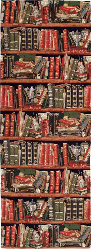 Bookshelf Wall tapestries Bookshelves - Mille Fleurs Tapestries