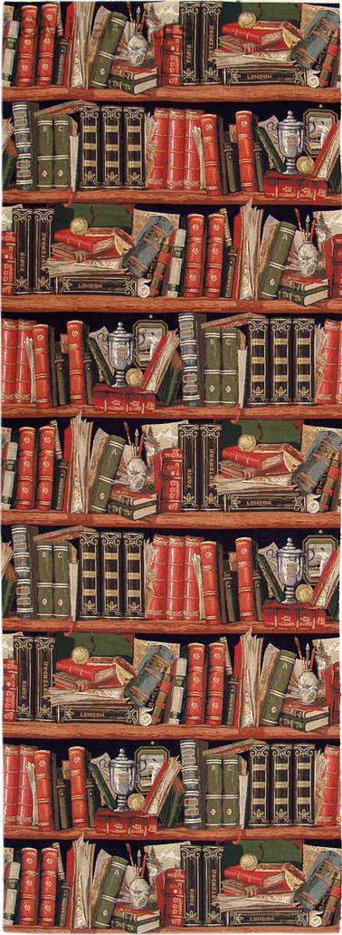 Boekenplank Wandtapijten Boekenplanken - Mille Fleurs Tapestries