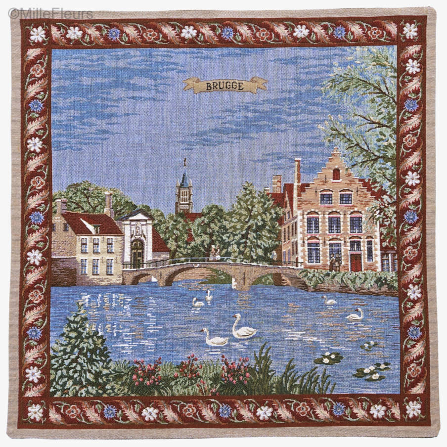 Begijnhof te Brugge Wandtapijten Stad Brugge - Mille Fleurs Tapestries