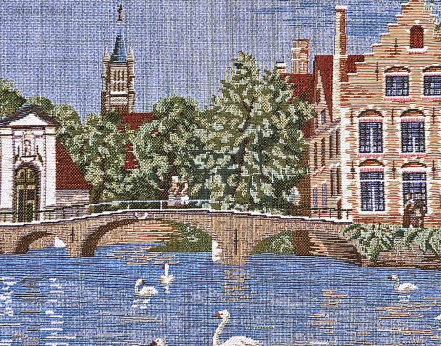 Begijnhof te Brugge Wandtapijten Stad Brugge - Mille Fleurs Tapestries
