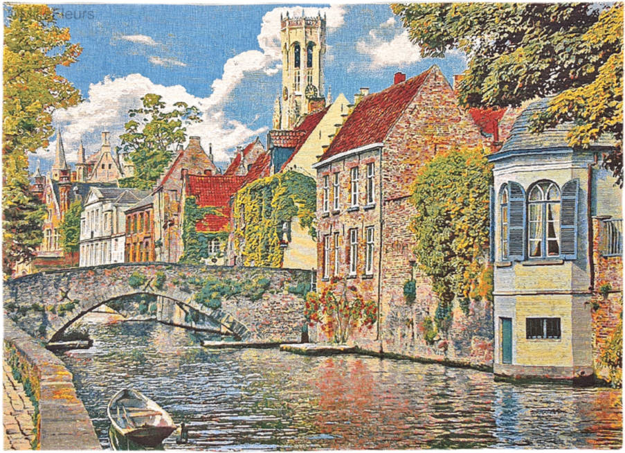 Groenerei in Bruges Wall tapestries Bruges and Flanders - Mille Fleurs Tapestries