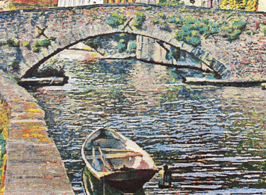 Groenerei in Bruges Wall tapestries Bruges and Flanders - Mille Fleurs Tapestries