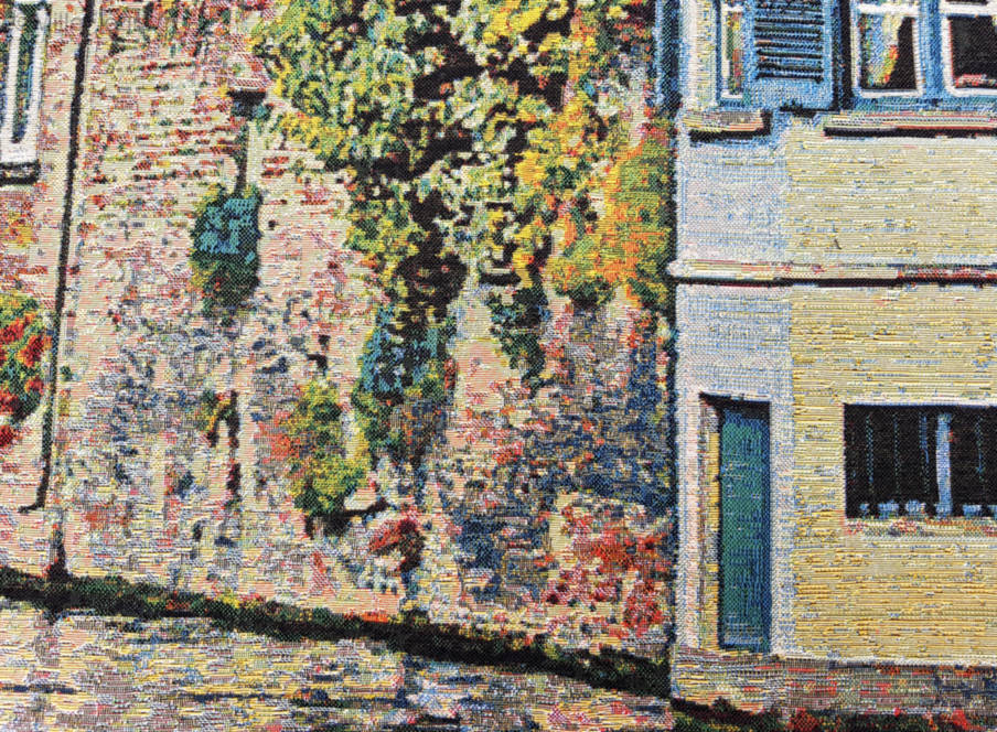 Groenerei te Brugge Wandtapijten Brugge en Vlaanderen - Mille Fleurs Tapestries