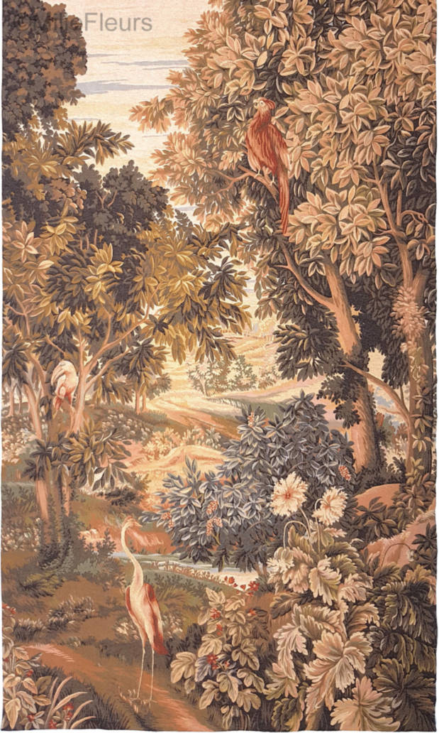 Verdure aux Oiseaux Tapisseries murales Verdures - Mille Fleurs Tapestries