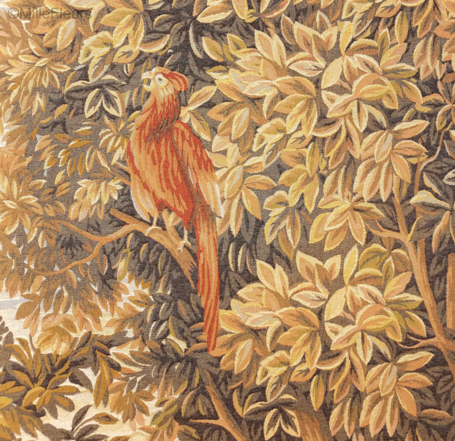 Verdure aux Oiseaux Tapisseries murales Verdures - Mille Fleurs Tapestries