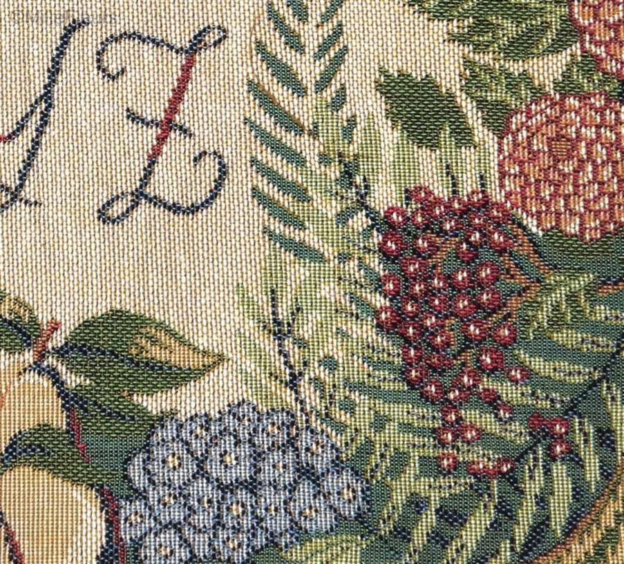 Alfabet Sierkussens *** uitverkoop *** - Mille Fleurs Tapestries
