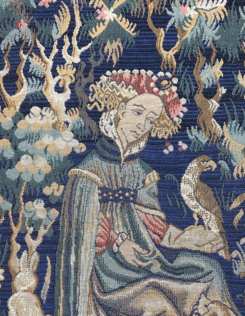 Gift van het Hart Wandtapijten Andere Middeleeuwse - Mille Fleurs Tapestries
