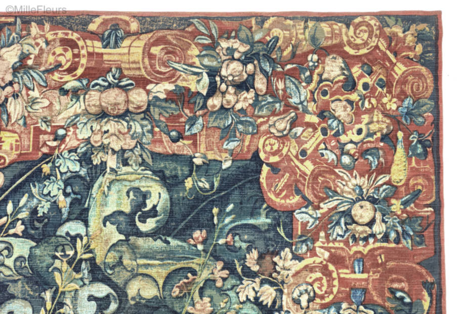 Trabajos de Hércules Tapices de pared Renacimiento - Mille Fleurs Tapestries