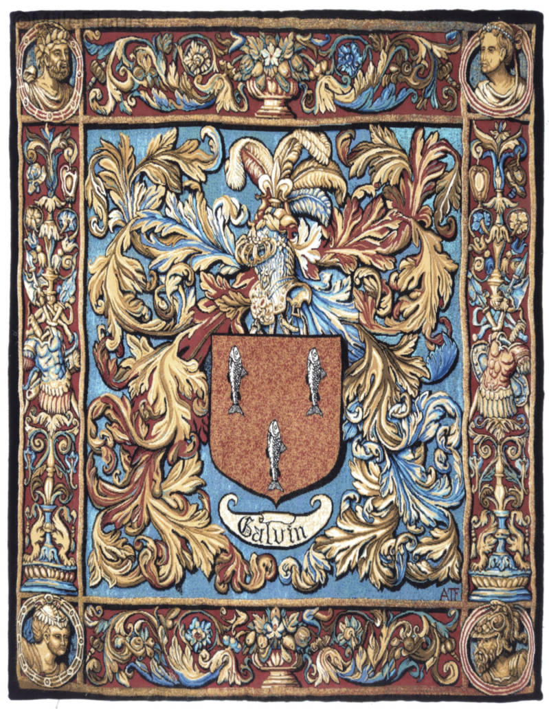 Armoiries Tapisseries murales Renaissance - Mille Fleurs Tapestries