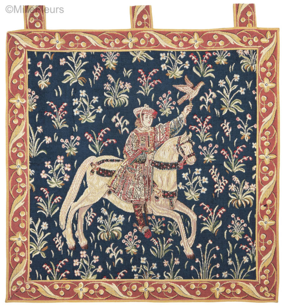 Fauconnier Tapisseries murales Autres Médiévales - Mille Fleurs Tapestries