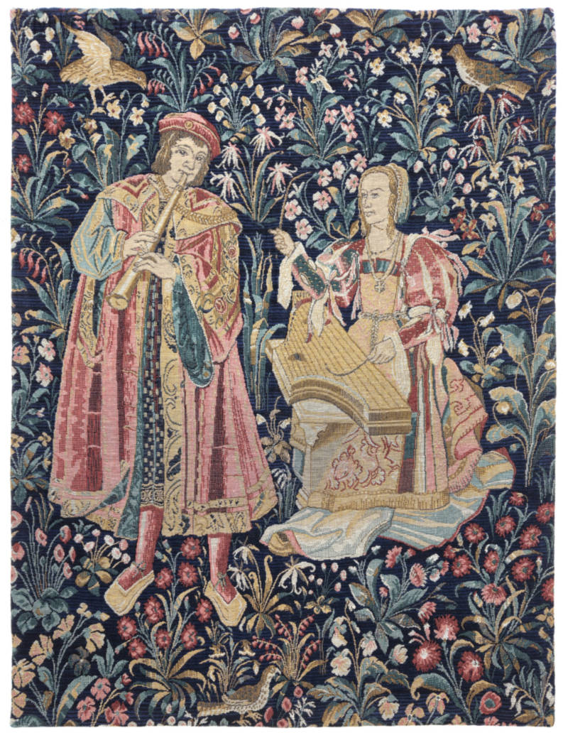 Concierto Medieval Tapices de pared Otros Medievales - Mille Fleurs Tapestries