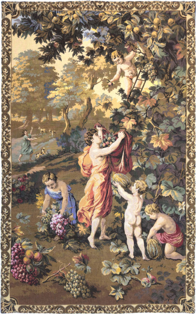Paisaje Pastoral (Brueghel) Tapices de pared Románticos y Pastorales - Mille Fleurs Tapestries
