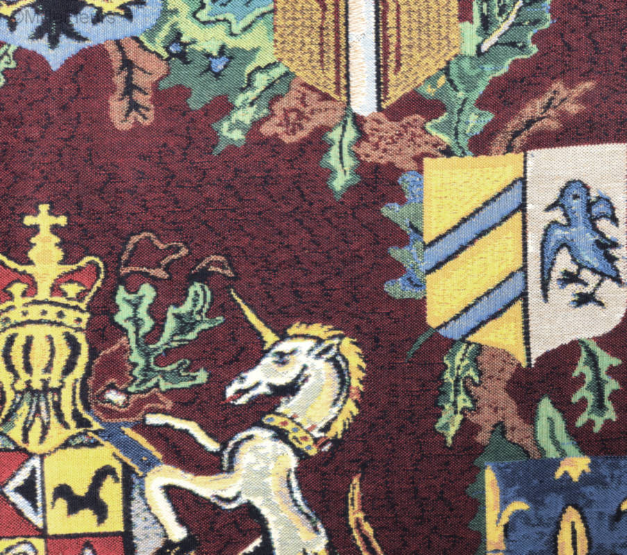 Koninklijk Wapenschild Wandtapijten Empire en Neoclassicisme - Mille Fleurs Tapestries