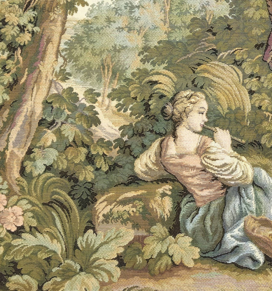 Meiboom Wandtapijten Romantisch en Pastoraal - Mille Fleurs Tapestries