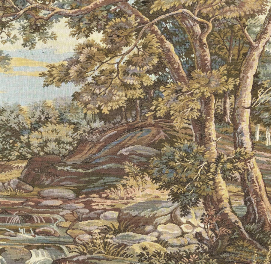 Pêcheurs et Bergers Tapisseries murales Romantique et Pastoral - Mille Fleurs Tapestries