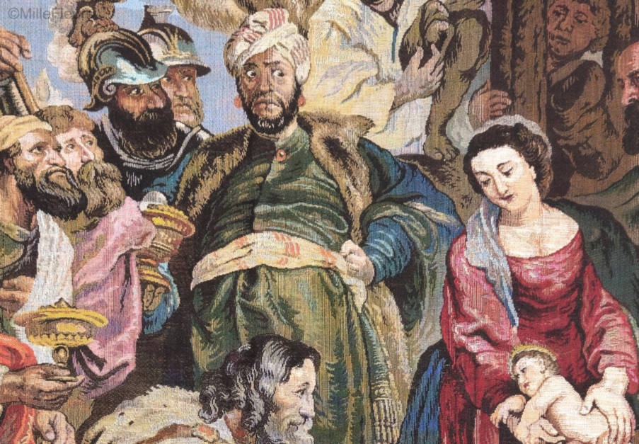 L'Adoration des Mages (Rubens) Tapisseries murales Religieux - Mille Fleurs Tapestries