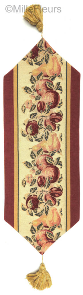 Fruits Tapestry runners Traditional - Mille Fleurs Tapestries