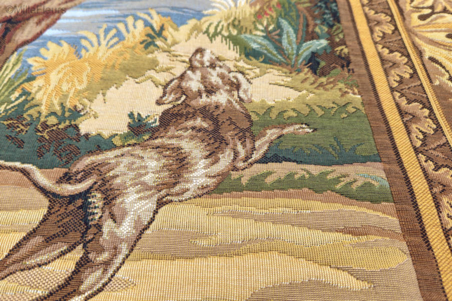 Les Sonneurs du Roi Tapisseries murales Renaissance - Mille Fleurs Tapestries