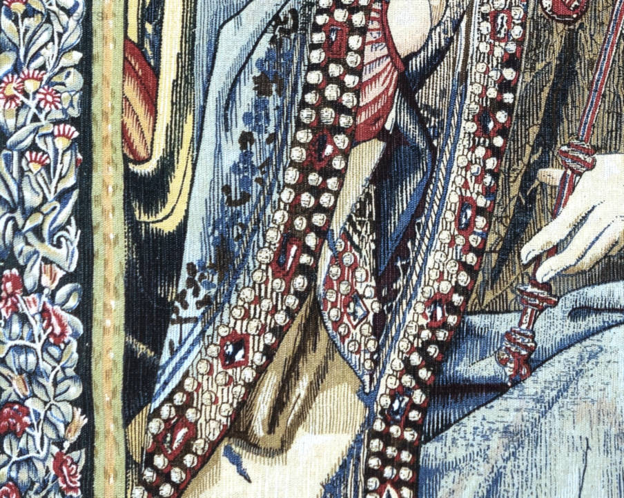 King David Wall tapestries Renaissance - Mille Fleurs Tapestries